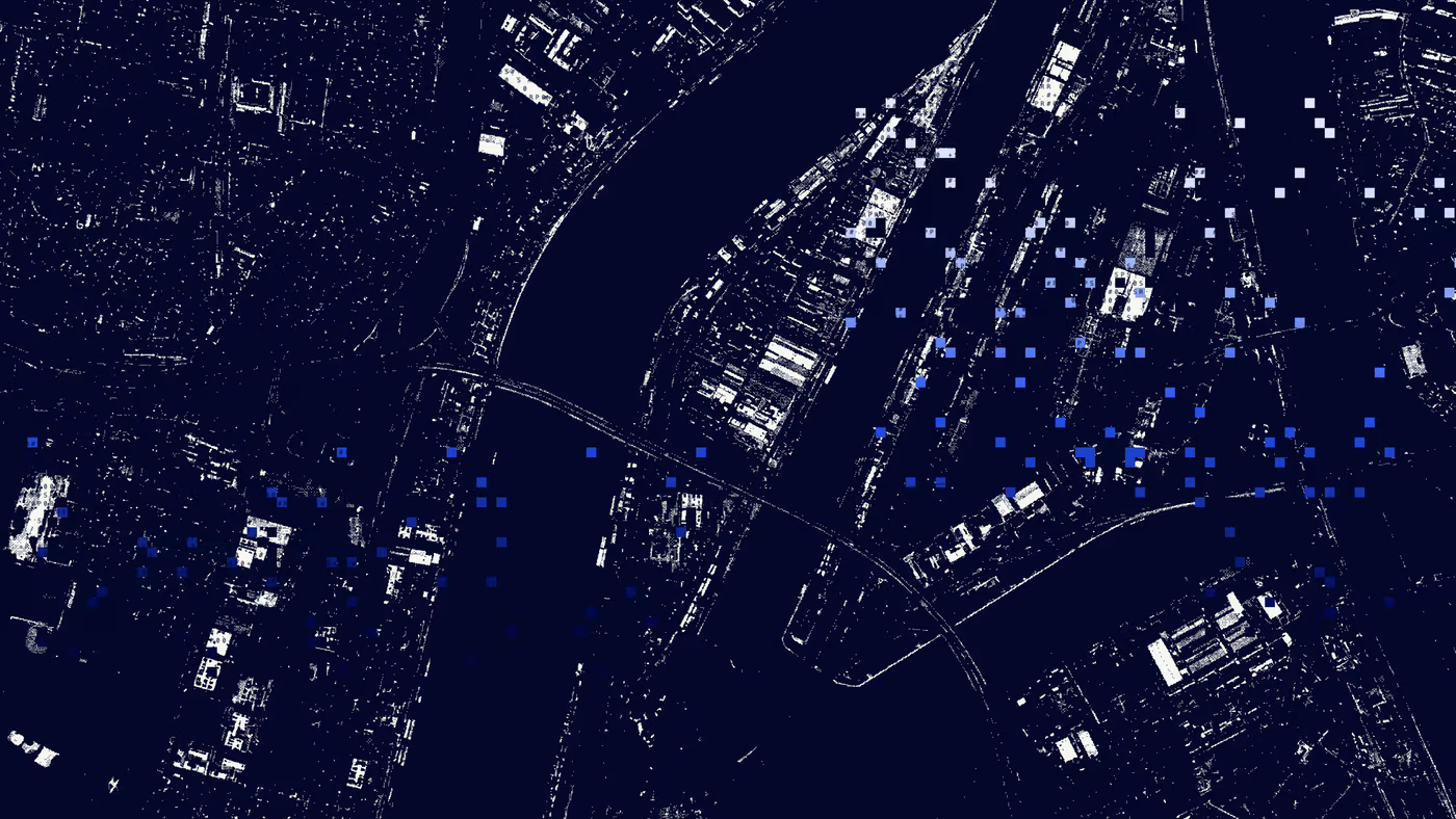Satellitenansicht der Region Rhein-Neckar